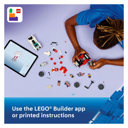 77118 LEGO Sonic Silver's Car vs. Knuckles' Monster Truck