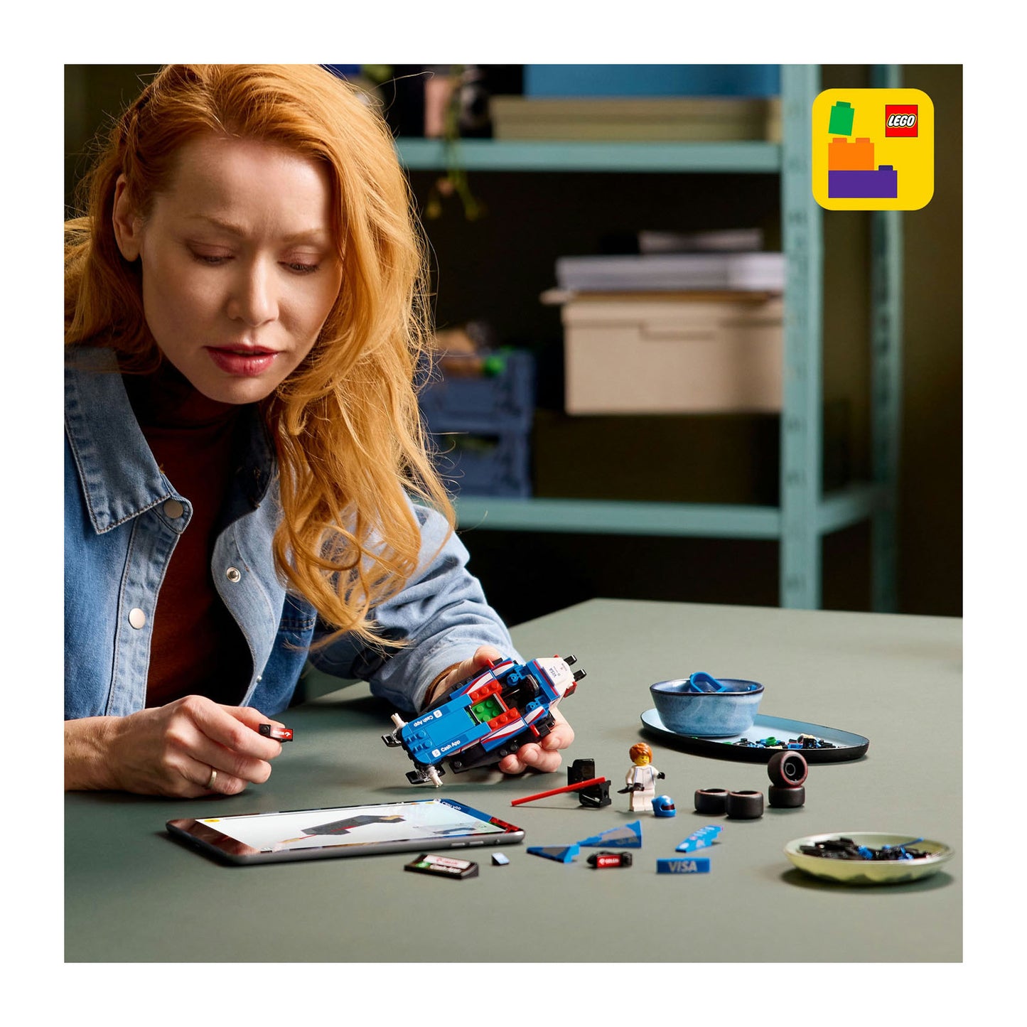 77246 LEGO Speed Champions Visa Cash App RB VCARB 01 F1