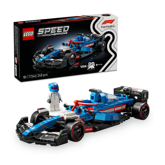 77246 LEGO Speed Champions Visa Cash App RB VCARB 01 F1 Race Car Vehicle Kit