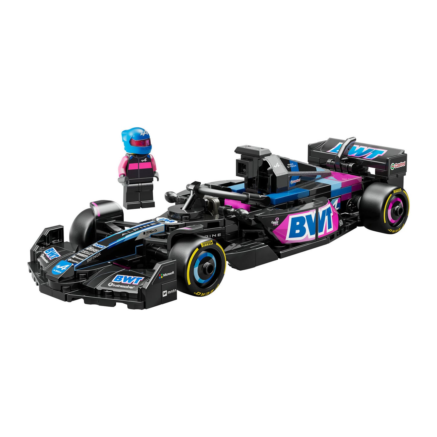 77248 LEGO Speed Champions BWT Alpine F1 Team A524 Race Car Toy Vehicle