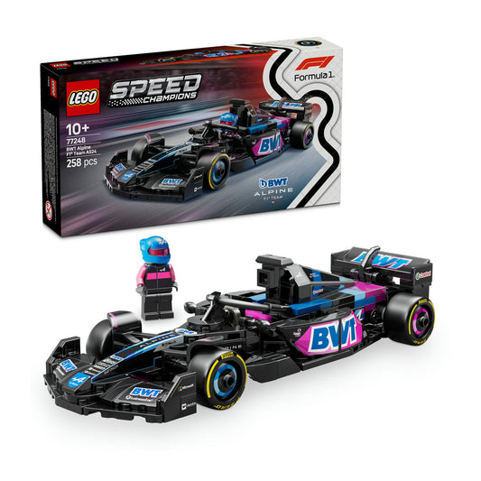 77248 LEGO Speed Champions BWT Alpine F1 Team A524 Race Car Toy Vehicle