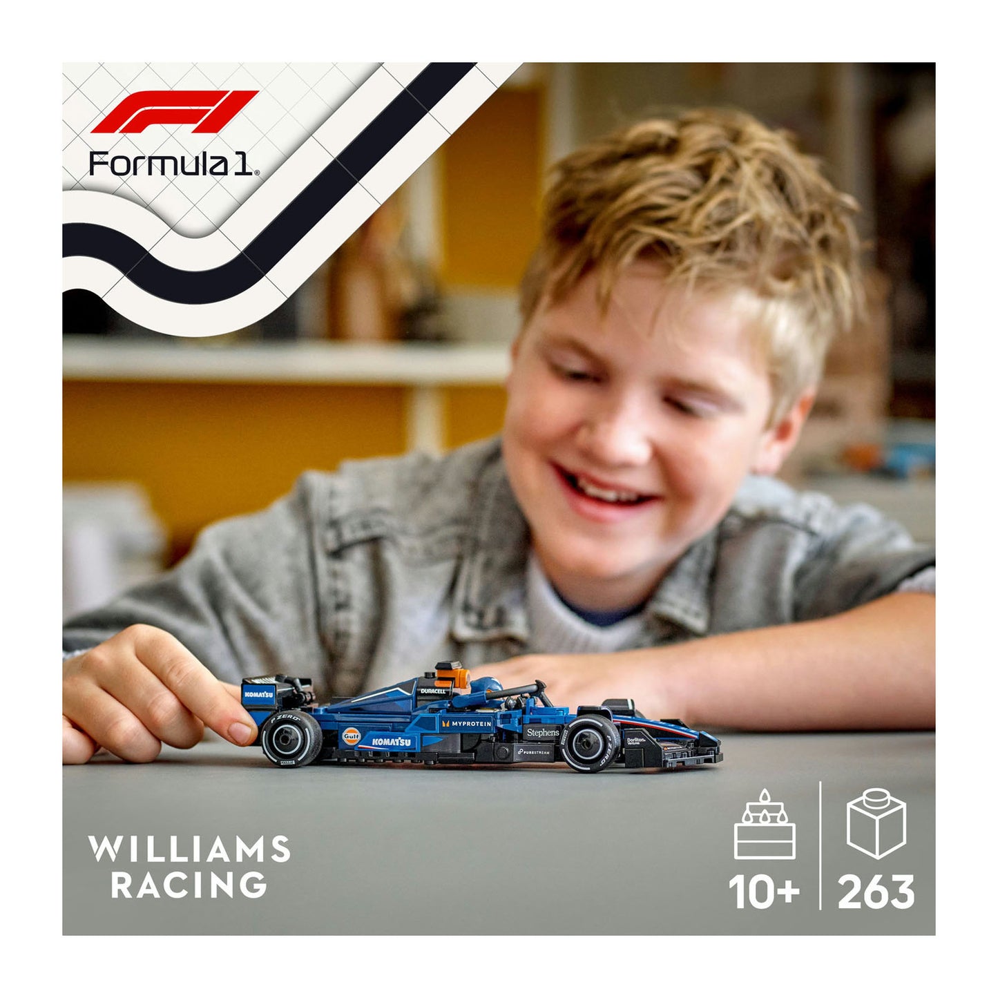 77249 LEGO Speed Champions Williams Racing FW46 F1 Race Car Vehicle Set