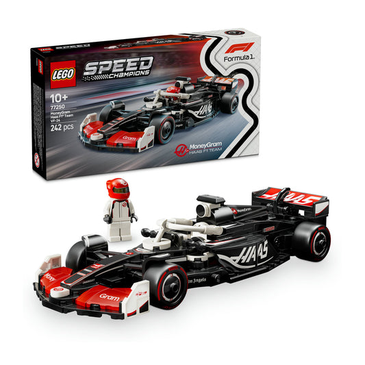 77250 LEGO Speed Champions MoneyGram Haas F1 Team VF-24 Race Car Toy Vehicle