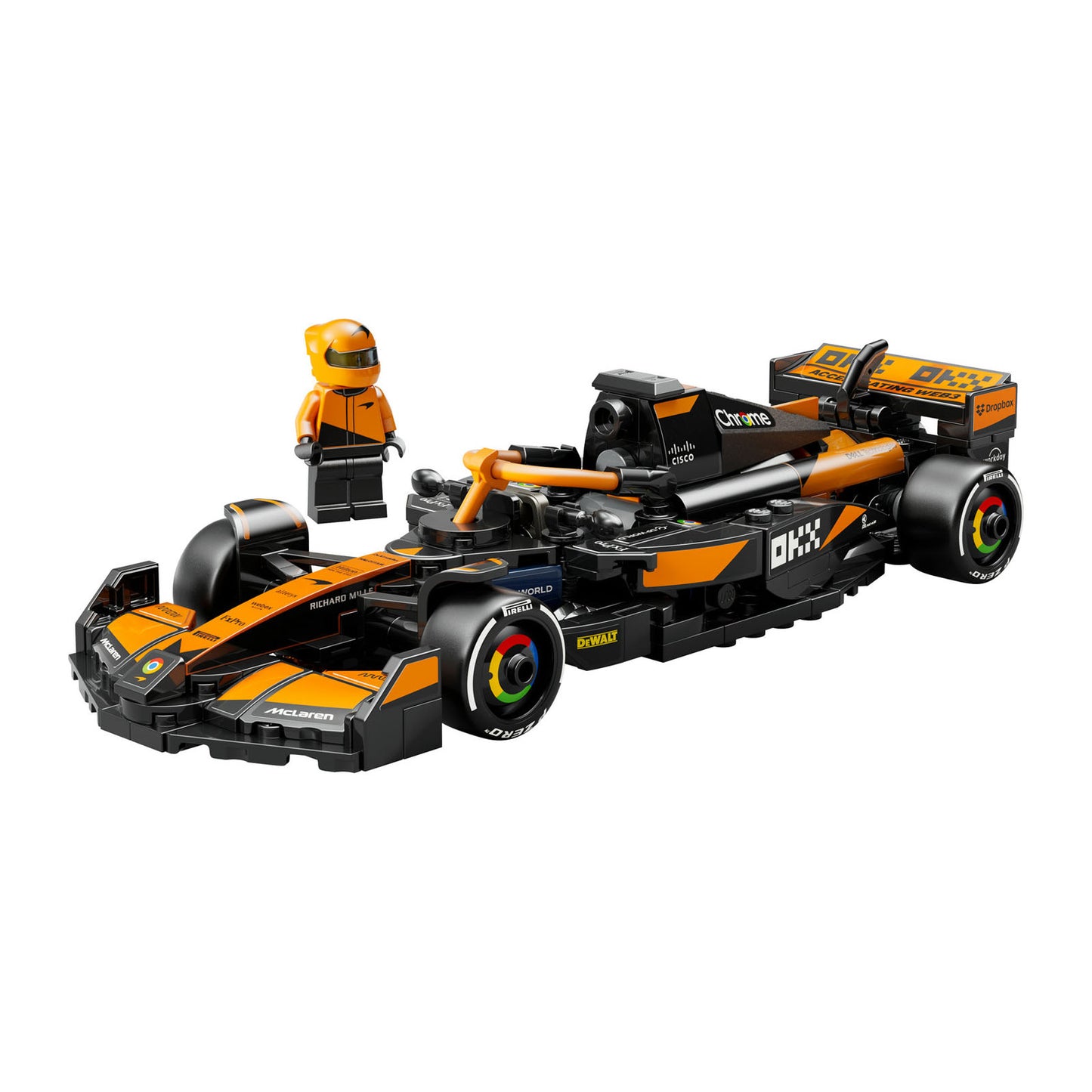 77251 LEGO Speed Champions McLaren F1 Team MCL38 Race Car Vehicle Set