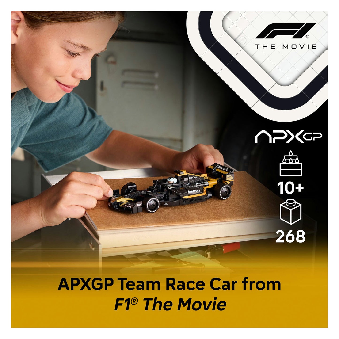 77252 LEGO Speed Champions APXGP Team Race Car from F1 The Movie