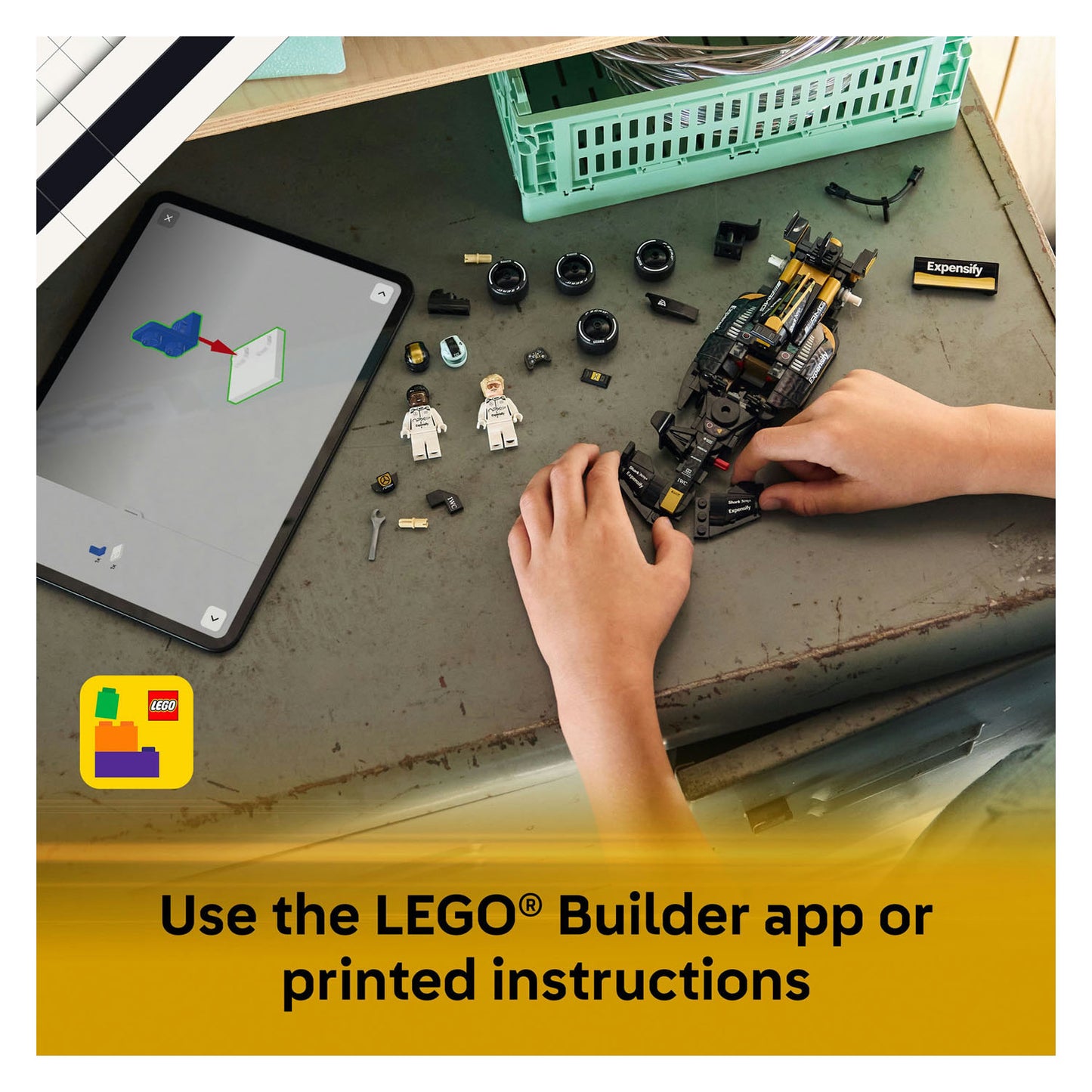 77252 LEGO Speed Champions APXGP Team Race Car from F1 The Movie