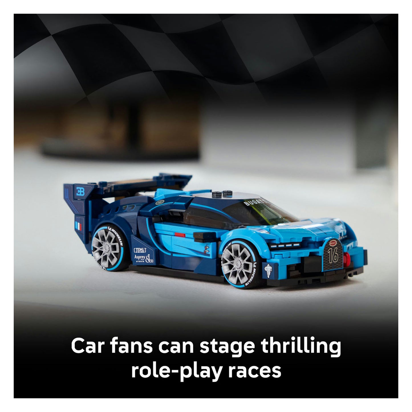 77253 LEGO Speed Champions Bugatti Vision GT Hyper Sports Car