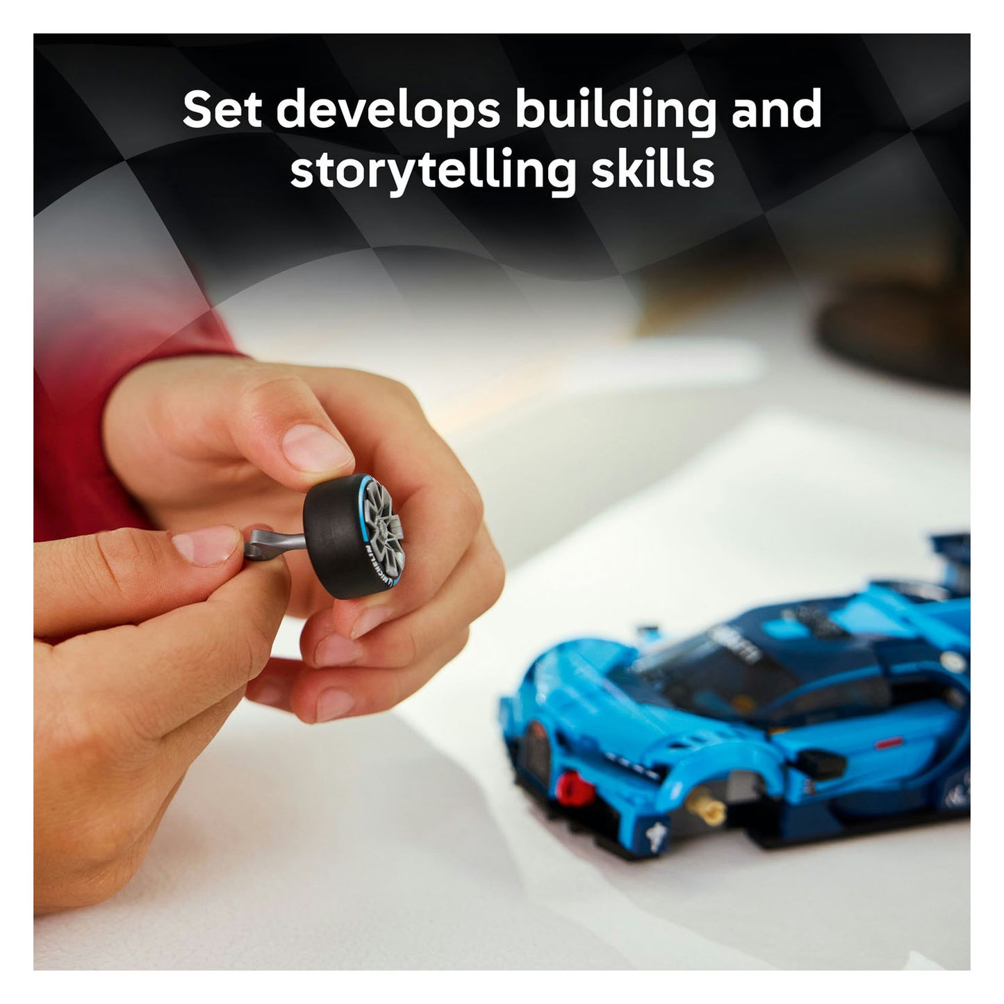 77253 LEGO Speed Champions Bugatti Vision GT Hyper Sports Car