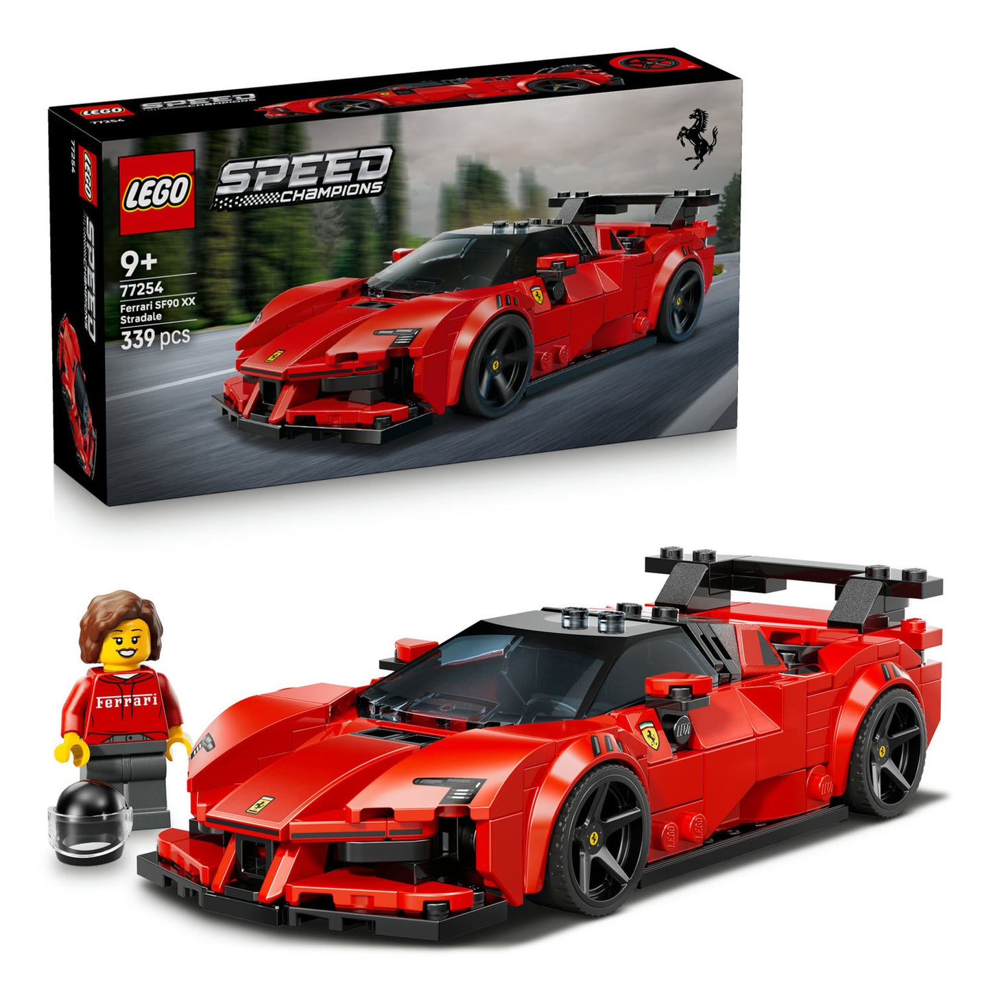 77254 LEGO Speed Champions Ferrari SF90 XX Stradale Sports Car