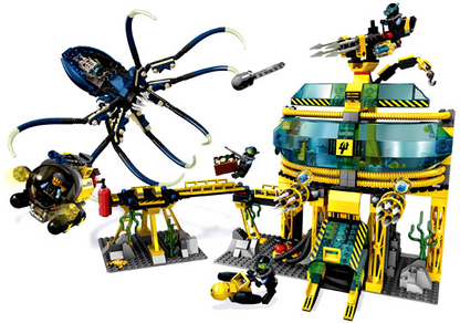 LEGO 7775 Aquabase Invasion