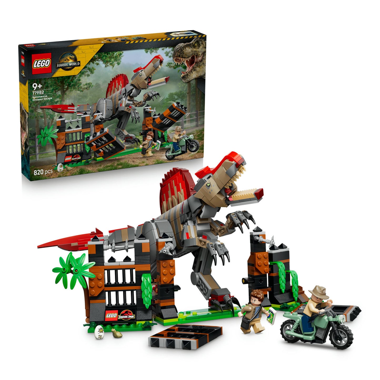 77982 Spinosaurus Dinosaur Escape