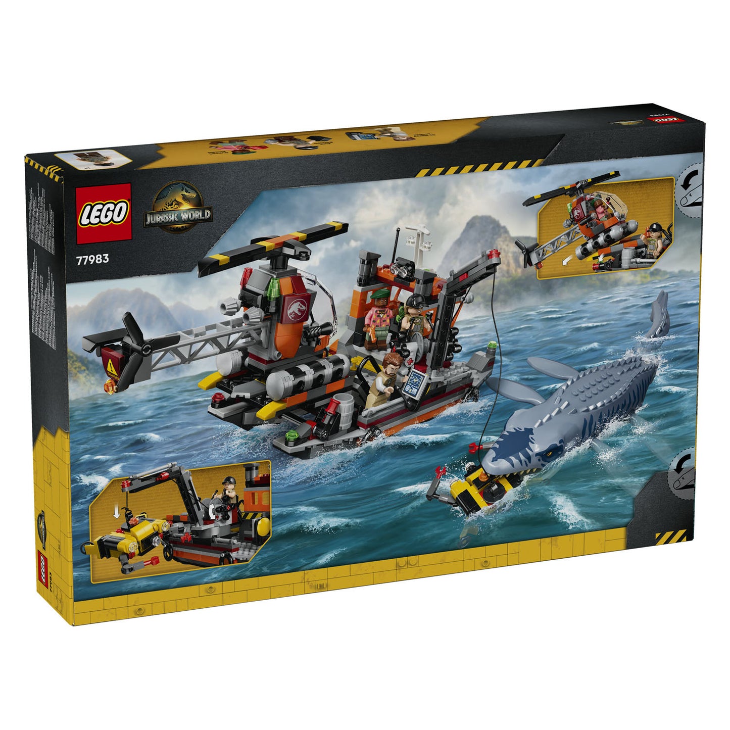 77983 Mosasaurus Dinosaur Boat Attack