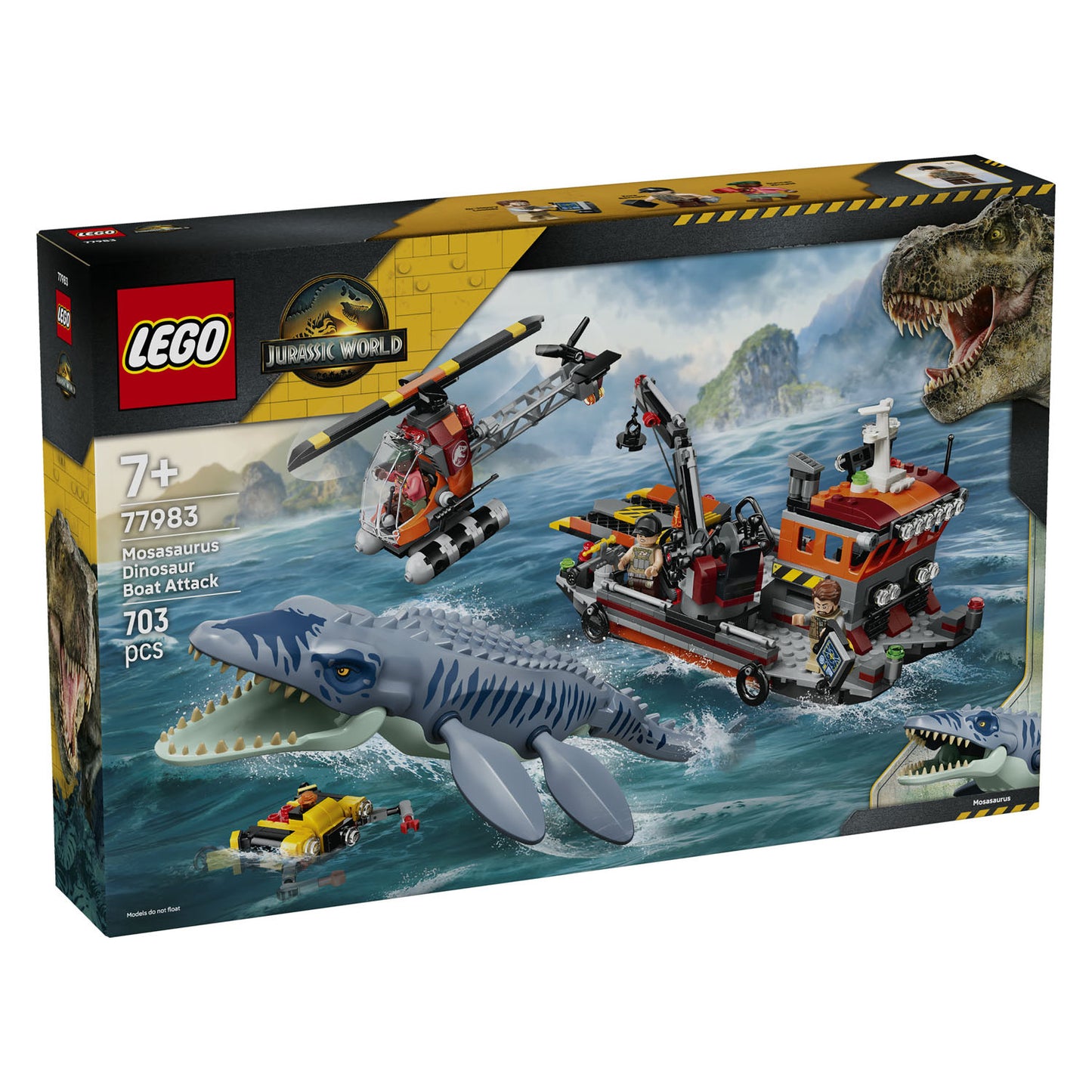 77983 Mosasaurus Dinosaur Boat Attack