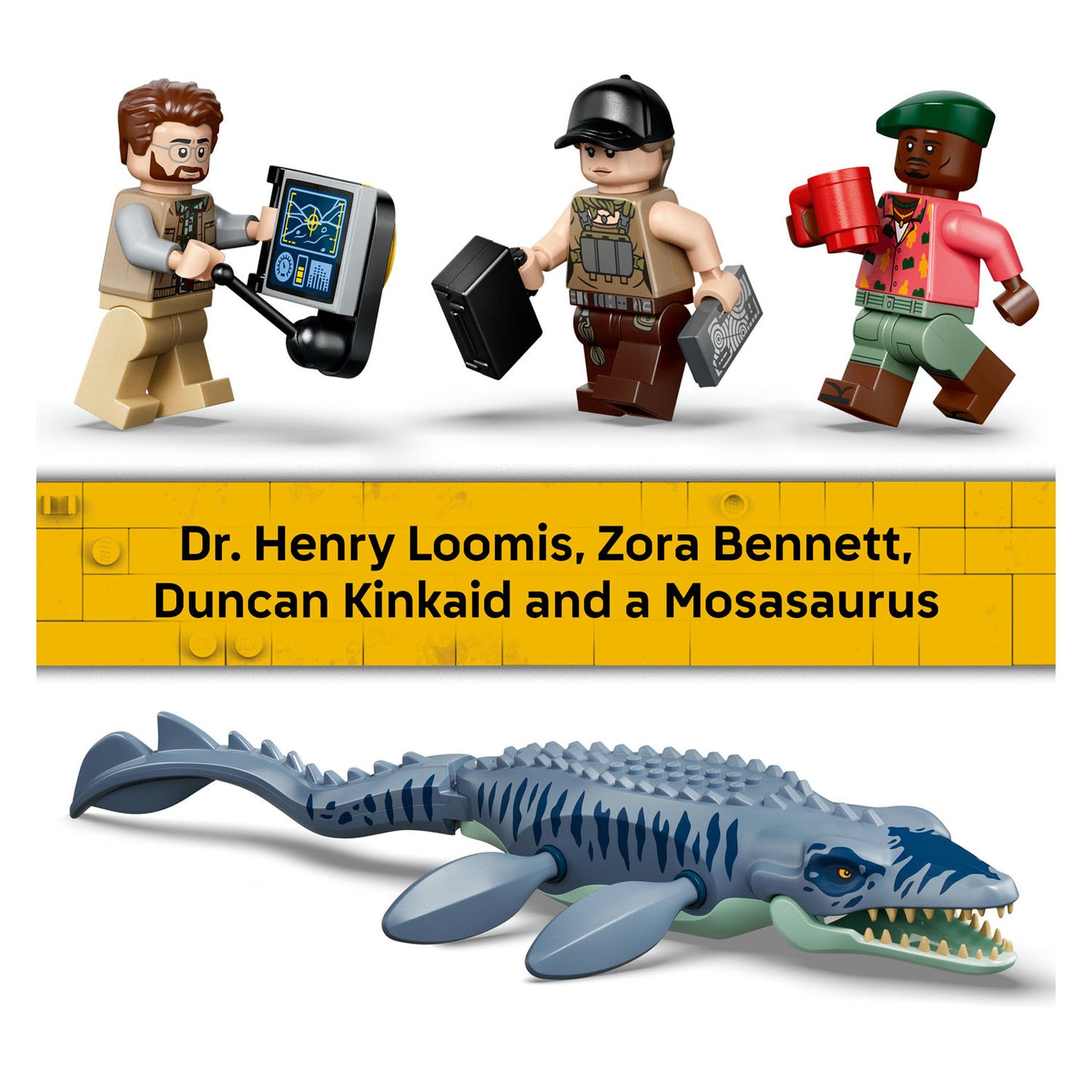 77983 Mosasaurus Dinosaur Boat Attack