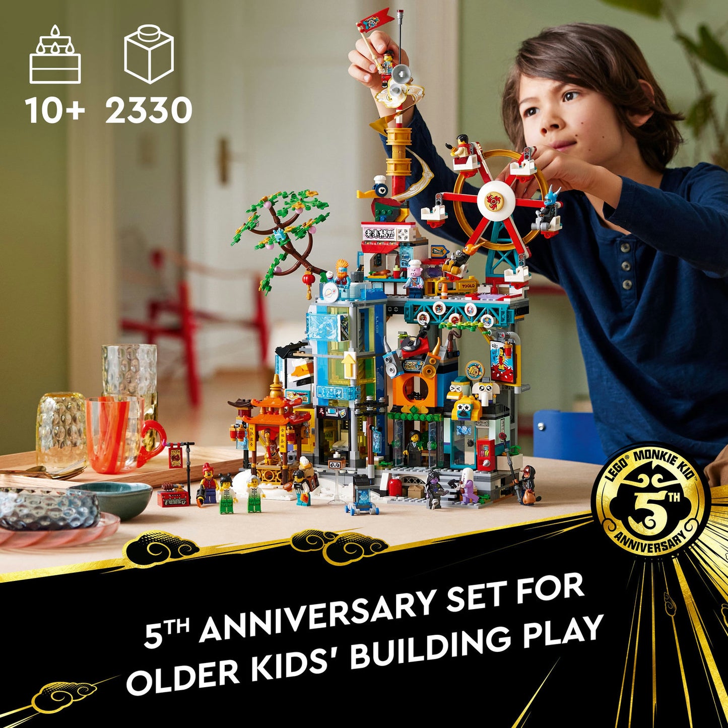 80054 LEGO Monkie Kid Megapolis City 5th Anniversary