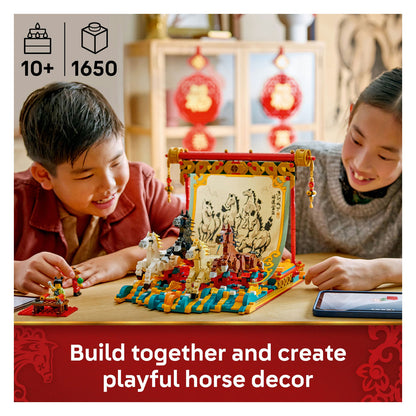 80119 LEGO Chinese Festivals Galloping Horses Canvas