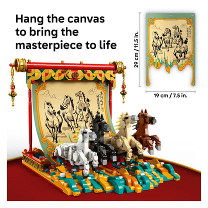 80119 LEGO Chinese Festivals Galloping Horses Canvas