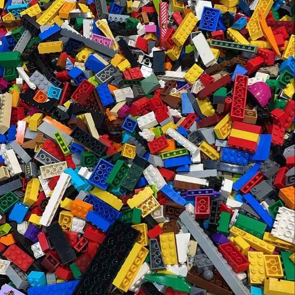 1kg of LEGO Genuine Assorted Parts
